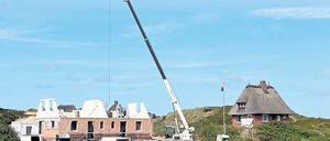 35 000 Euro pro Quadratmeter sind auf Sylt keine Seltenheit. Foto: dpa