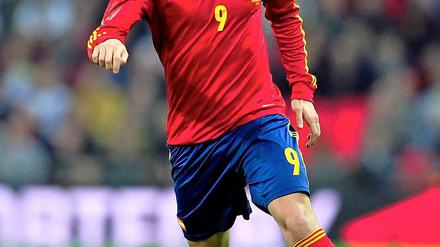 Fernando Torres ist nach dem Ausfall von David Villa wieder erste Wahl im Sturm der Spanier.