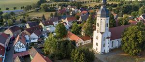 Blick auf Übigau-Wahrenbrück im Elbe-Elster-Kreis. Hier sind die Immobilienpreise noch vergleichsweise günstig.