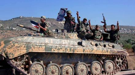 Syrische Regierungstruppen sollen Gräueltaten an Kindern begangen haben.