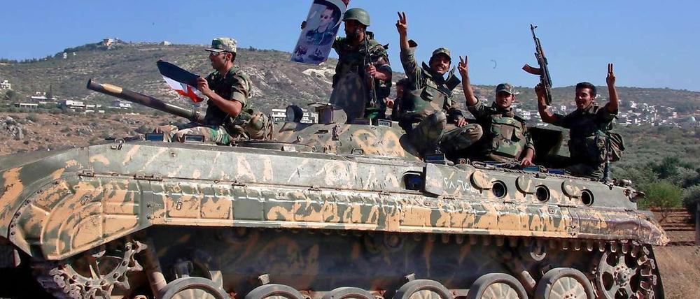 Syrische Regierungstruppen sollen Gräueltaten an Kindern begangen haben.