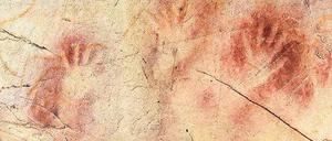 Hand drauf. Diese Zeichnungen in der El-Castillo-Höhle sind mindestens 40 800 Jahre alt.