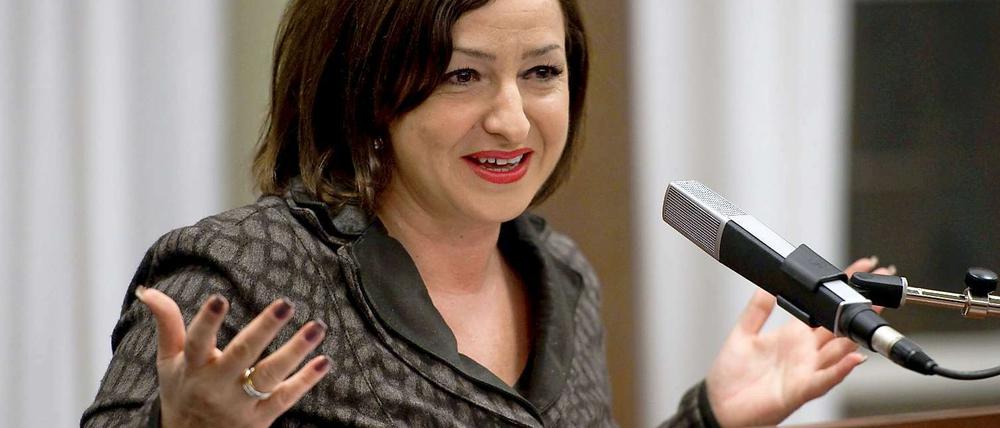 Dilek Kolat will die Zahl der Arbeitslosen in Berlin auf unter 200 000 senken.