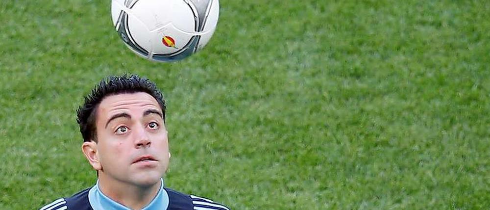 Schönheit oder Kraft. Das sind die Rivalen unter den Spielideen. Und Xavi hat sich Ersterer verschrieben. 