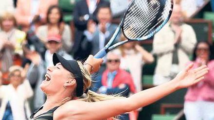 Zu groß für den Rest der Welt. Maria Scharapowa ließ der italienischen Außenseiterin Sara Errani im Finale von Paris keine Chance. Ab Montag ist die Russin wieder die Nummer eins der Tennis-Weltrangliste. 