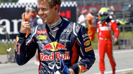 Sebastian Vettel steht in Kanada auf Startplatz eins.