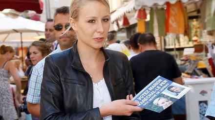 Marion Maréchal Le Pen, die Nichte der Parteichefin der Front National, Marine Le Pen, hat im südfranzösischen Département Vaucluse gute Chancen auf einen Abgeordnetensitz.