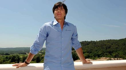 Ganz entspannt: Joachim Löw. 