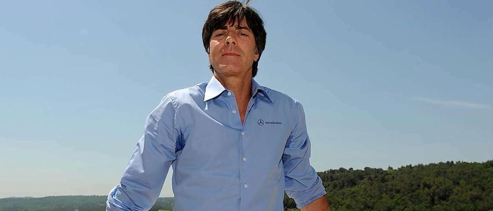 Ganz entspannt: Joachim Löw. 