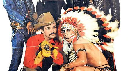 Camp und witzig. Starschnitt der New Yorker Band Village People aus der „Bravo“. 