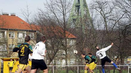 Amateurfußball, hier in der Kreisliga in Nordrhein-Westfalen