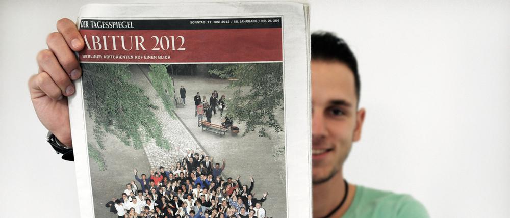 Abitur 2012, die Sonderbeilage im Tagesspiegel.