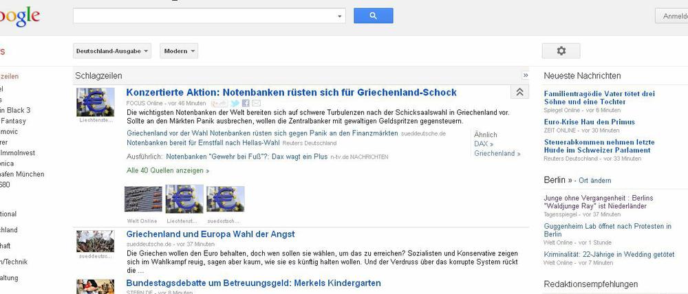 Medienhäuser wie der Axel-Springer-Verlag werden von der Bundesregierung offenbar bekommen, was sie sich so sehnlich wünschten – ein Gesetz, um Google zu verklagen.