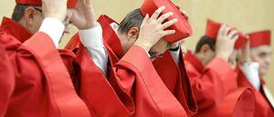 Urteil in Karlsruhe - am Dienstag entschied das Bundesverfassungsgericht über die Klage der Grünen.