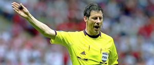 Wolfgang Stark pfeift nicht mehr bei der Fußballeuropameisterschaft.