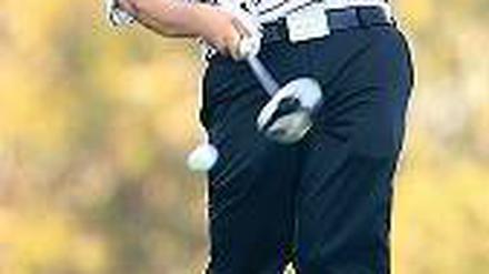 Wie ein Profi. Der 17-jährige Beau Hossler überrascht bei den US Open. Foto: AFP