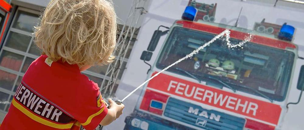 Beim Tag der offenen Tür wurde nicht nur "Katwarn" vorgestellt, sondern es gab auch viel Spaß für neugierige Besucher. 