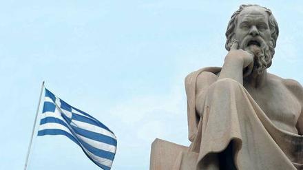 Kritische Wahrheitssuche und Gerechtigkeit – die Maximen des griechischen Philosophen Sokrates sind bis heute keine schlechte Richtschnur des Handelns. Foto: Aris Messinis/AFP