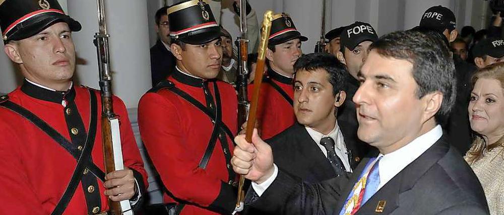 Der bisherige Vizepräsident und neue Präsident Federico Franco.