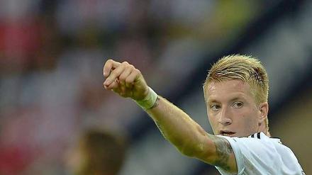 Gestern Spieler, heute Spielerklärer: Marco Reus ist nach seinem Startelfdebüt gegen Griechenland (inklusive Tor) ab 13 Uhr zu Gast bei der täglichen DFB-Pressekonferenz.