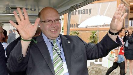 Bundesumweltminister Peter Altmaier kommt bei den Nichtregierungsorganisationen gut an.