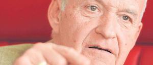 Vertrauen statt Kontrolle. dm-Gründer Götz Werner sagt: „Ängste sind kein guter Ratgeber.“Foto: dpa