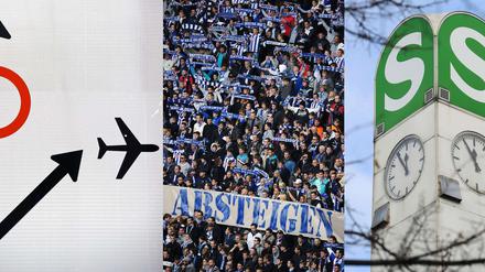 Flughafen, Hertha, S-Bahn: Die Probleme sind groß, der Zorn ist klein.