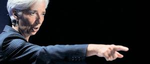 Scharfe Kritik. IWF-Chefin Christine Lagarde, früher französische Finanzministerin, vermisst eine „entschiedenere und kräftigere gemeinsame Antwort“ der Euro-Krisenmanager. 
