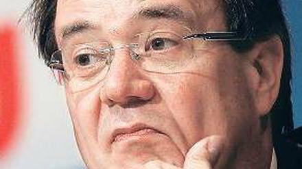 Schwerer Start. Der neue CDU-Landeschef Armin Laschet. Foto: Reuters