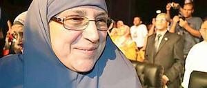 Die Ehefrau des neuen Ägyptischen Präsidenten, Naglaa Ali Mahmoud.