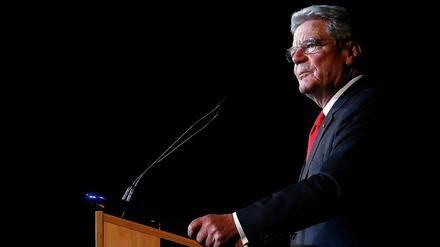 Bundespräsident Joachim Gauck