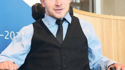 GLAUBT AN DAS GUTE. Samuel Koch ist christlich aufgewachsen. Der 24-Jährige engagiert sich als Jugendbotschafter für das Christliche Jugenddorfwerk.