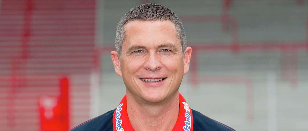 Es war einmal. Christian Beeck als Teammanager des 1. FC Union. Inzwischen ist er zu Energie Cottbus zurückgekehrt, wo er als Spieler seine erfolgreichste Zeit erlebt hatte.