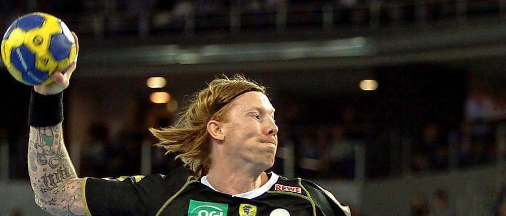 Neu in Berlin. Rückraumspieler Börge Lund.