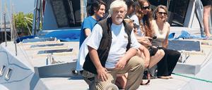 Wirbt für seine Sache. Paul Watson, hier bei einem Auftritt in Südfrankreich. 