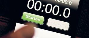 Die Uhr läuft.