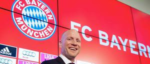 Hallo, ich bin der Neue. Matthias Sammer bei seiner Vorstellung als neuer Sportdirektor des FC Bayern München.