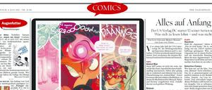 Helden aus Ost und West: Die Seite erscheint am Mittwoch im Tagesspiegel-Feuilleton.