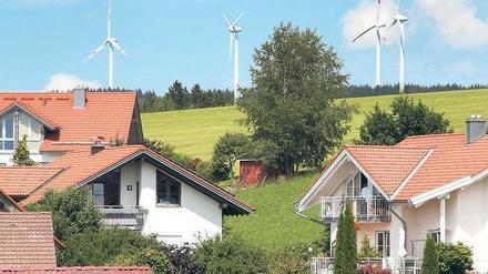Vorbild Wildpoldsried. Die 2570-Einwohner-Gemeinde gilt als eine Art Musterdorf für den Energiewandel. 