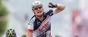 Gewonnen: Andre Greipel nach seinem Etappensieg.
