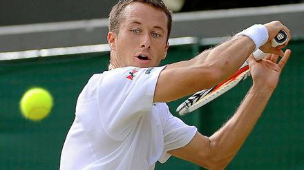 Philipp Kohlschreiber verlor gegen den Franzosen Jo-Wilfried Tsonga.