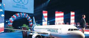 Ab 2016 sollen die ersten Passagiermaschinen vom Typ A320 die Endfertigung in den USA verlassen. Foto: Reuters