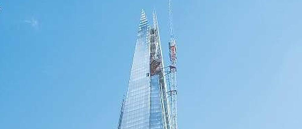 The Shard. Die „Glasscherbe“ markiert den Übergang Londons von einer selbstbewusst altmodischen und liebenswürdig exzentrischen Stadt zu einer Metropole, die im globalen Wettbewerb anderen nacheifern will. 