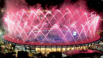 Sagenhafte 200 000 Zuschauer fasste das Maracanã-Stadion, als es 1950 eröffnet wurde. Bei den Pan-American Games 2007 (hier das Finale) war die Zahl auf 120 000 reduziert worden. Künftig finden nur noch 77 000 Platz. 