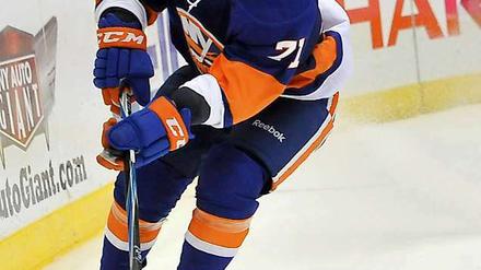 Mark Katic. Im Trikot der Islanders.