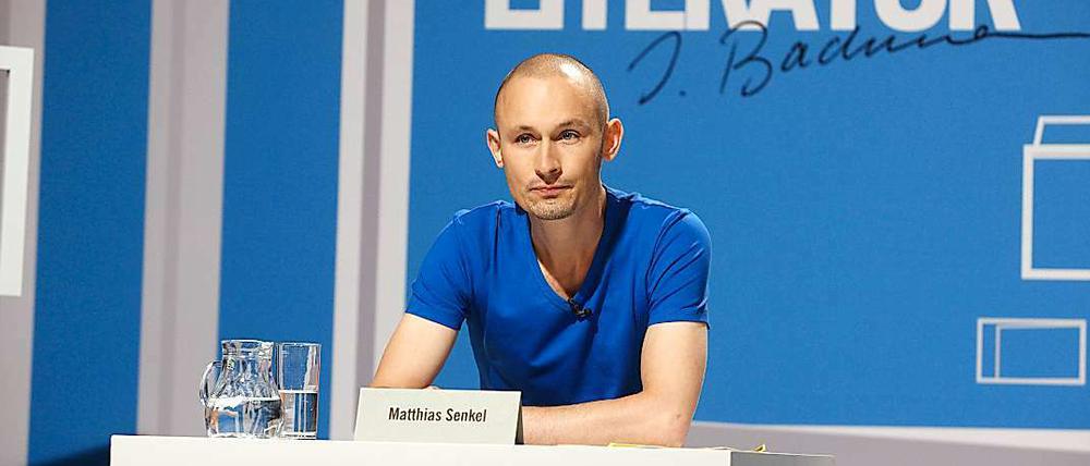 Fiel aus dem Rahmen: Matthias Senkel. 