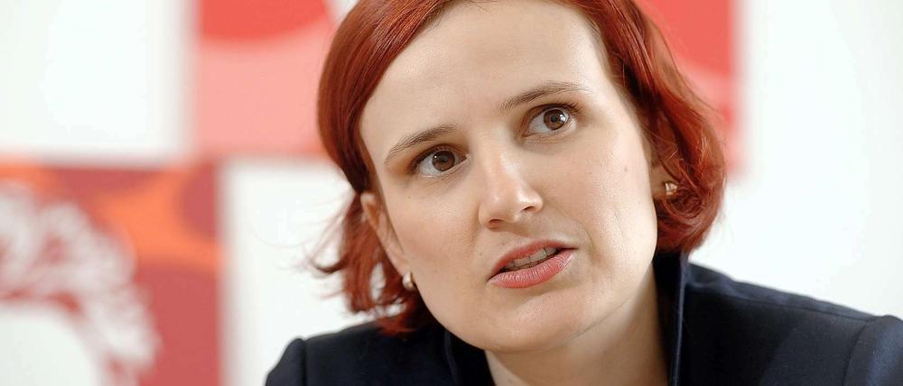 Seit Anfang Juni 2012 führt Katja Kipping die Linke. Sie weiß, dass das keine leichte Aufgabe ist.