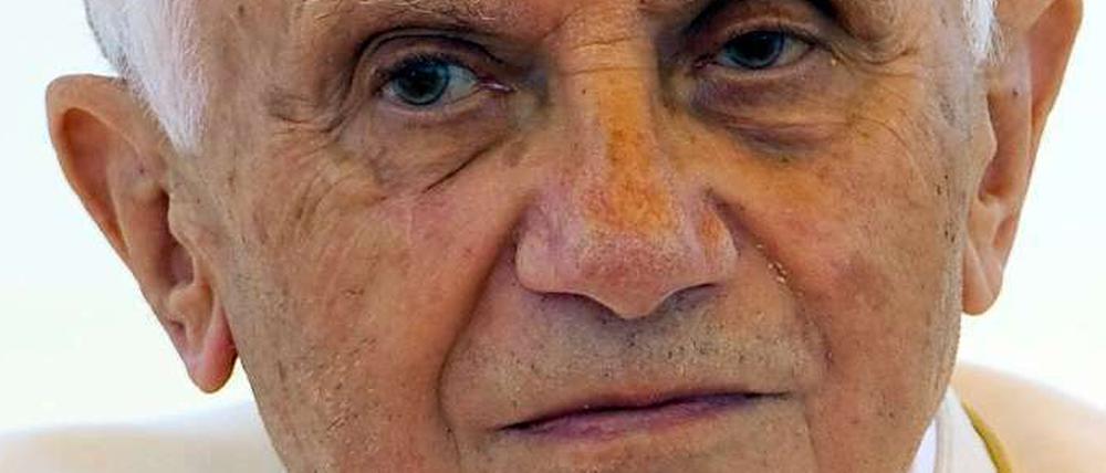 Streitet sich mit dem Satiremagazin "Titanic": Papst Benedikt XVI.