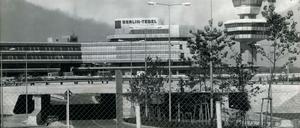 1974, Flughafen Tegel. Kurz vor der Eröffnung.