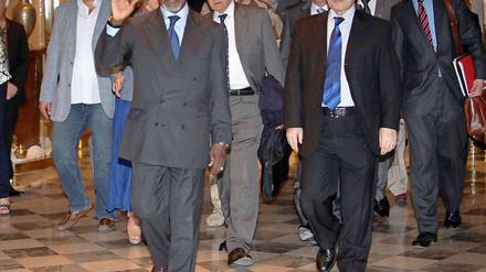 Kofi Annan in Damaskus. 